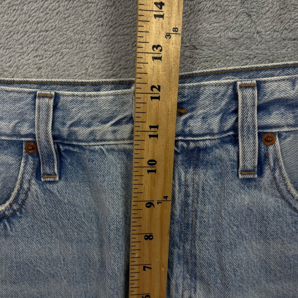 Outerknown Jean Shorts Womens 28 Blue The Beachcomber Cut-Offs Sea Denim Organic - Picture 8 of 11